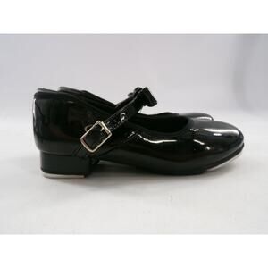 Pre-Owned Tap Shoes Black 12.5 Youth Mary Jane Buckle Weissman W700